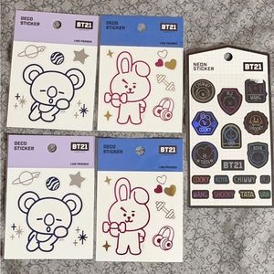 BTS stickers (5 packs)